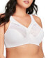 Women's Full Figure Plus Size MagicLift Wirefree Minimizer Support Bra 1003