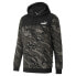 Puma Graphic Aop Camouflage Hoodie Mens Black Casual Outerwear 846824-01