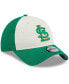 Фото #4 товара Men's White, Green St. Louis Cardinals 2024 St. Patrick's Day 9TWENTY Adjustable Hat