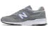 Фото #1 товара New Balance NB 997 Suede 美产 耐磨 低帮 跑步鞋 男款 灰蓝白 / Кроссовки New Balance NB M997CNR