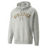 Фото #3 товара Puma The Neverworn Logo Pullover Hoodie Mens Grey Casual Athletic Outerwear 5345