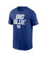 Фото #3 товара Men's Royal New York Giants Local T-shirt