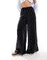 Vero Moda Petite beach trouser black Черный, XS - EU 34 - фото #3