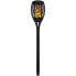 Solarlampe LED, H. 78 cm, Feuereffekt