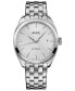 ფოტო #1 პროდუქტის Men's Swiss Automatic Belluna Royal Stainless Steel Bracelet Watch 41mm