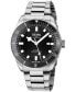 Men's Swiss Automatic Yorkville Silver-Tone Stainless Steel Watch 43mm