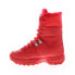 Фото #10 товара Fila Disruptor Boot 5HM00560-616 Womens Red Leather Casual Dress Boots