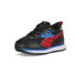 Фото #2 товара Puma Rider Fv X Miraculous Lace Up Toddler Girls Black Sneakers Casual Shoes 39