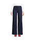 Фото #4 товара Tall Tall Recover High Rise Wide Leg Blue Jeans