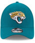 Фото #4 товара Men's Teal Jacksonville Jaguars 39THIRTY Flex Team Classic Hat