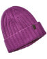 Фото #3 товара Vince Basic Chunky Rib Wool & Cashmere-Blend Beanie Women's