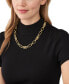 Фото #6 товара Michael Kors empire Link Chain Necklace