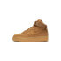 Nike Air Force 1 High 07 WB Flax 耐磨防滑 高帮 板鞋 男女同款 小麦色