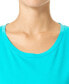 Women's Solid Scoop-Neck Short-Sleeve Sleep Tee