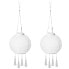 Фото #1 товара Электрогирлянда amare home & living Solar Lampion Quasten 2er Set