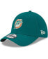 Фото #1 товара Men's Aqua Miami Dolphins Team Classic Throwback 39THIRTY Flex Hat