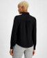 ფოტო #3 პროდუქტის Women's Ruffle-Front Blouse, Created for Macy's