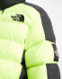 The North Face NSE Rusta puffer jacket in yellow and black ripstop