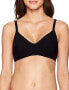 Фото #1 товара Seafolly Women's 171970 Inka Rib D Cup Bralette Swimsuit Bikini Top Size 4