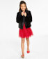 ფოტო #6 პროდუქტის Big Girls Faux Fur Jacket, Created For Macy's