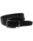 ფოტო #1 პროდუქტის Men's Acu-Fit Bonded Leather Carbon Texture Belt