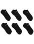 Nike Training Everyday Cushioned 6 pack trainer sock in black