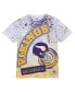 Фото #3 товара Men's White Minnesota Vikings Team Burst Sublimated T-Shirt