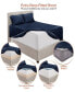 Фото #10 товара Bedding 4 Piece Extra Deep Pocket Bed Sheet Set, Twin/Long