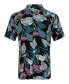 Mens Casual Button-Down Hawaiian Shirt - Short Sleeve - Plus Size