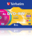Фото #9 товара Verbatim DVD+RW Colours - DVD+RW - 120 mm - slimcase - 5 pc(s) - 4.7 GB