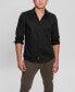 ფოტო #1 პროდუქტის Men's Luxe Stretch Long Sleeves Shirt