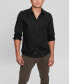 ფოტო #2 პროდუქტის Men's Luxe Stretch Long Sleeves Shirt