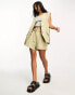 Фото #8 товара River Island Petite co-ord tailored shorts in khaki