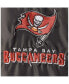 Men's Black Tampa Bay Buccaneers Coaches Classic Raglan Full-Snap Windbreaker Jacket