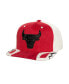 Фото #1 товара Mitchell Ness Men's White/Red Chicago Bulls Day 6 Snapback Hat