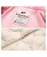 Baby Girls Baby Fleece Lined Heart Puffer Jacket 6-24M Бежевый, 6-9 месяцев - фото #3