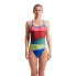 SPEEDO Placement Digital Turnback Swimsuit
