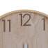 Настенное часы Натуральный Деревянный 60 x 60 x 5,5 cm