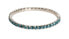 Фото #1 товара Tennis bracelet with turquoise crystals Euphoria 32418 IND