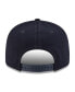 X MLB Men's Navy Atlanta Braves 9FIFTY Snapback Hat Синий - фото #2