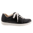 Фото #1 товара Trotters Adore T2117-001 Womens Black Narrow Lifestyle Sneakers Shoes 7.5