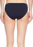 Фото #2 товара MICHAEL Michael Kors Womens 183463 Classic Bikini Bottoms Swimwear Navy Size XS