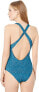 CARVE Womens 189508 Inverness Shibori Dots One Piece Swimsuit Size L