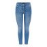 Фото #3 товара PIECES Delly Skinny Mid Waist Crew LB125 jeans