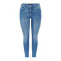 Фото #4 товара PIECES Delly Skinny Mid Waist Crew LB125 jeans