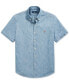 Фото #4 товара Рубашка Polo Ralph Lauren Slim-Fit Chambray для мужчин