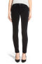 AG Adriano Goldschmied Women's Prima Corduroy Skinny Super Black Pants Sz. 24