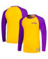 Men's Gold LSU Tigers Legendary Slub Raglan Long Sleeve T-shirt