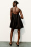 Фото #5 товара Короткое платье с юбкой-баллоном ZARA