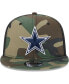 Фото #2 товара Men's Camo Dallas Cowboys Main Trucker 9FIFTY Snapback Hat